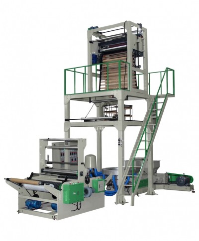 MD-2L double layer co-extrusion rotary die film blowing machine